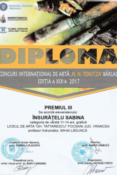 Premiul III - N Tonitza - Sabina Insuratelu